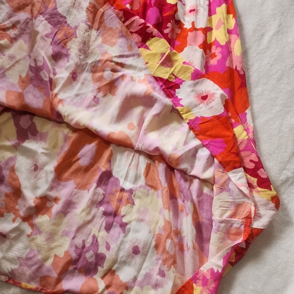 MIKA & GALA  Floral Pink and Red women’s Dress - Picture 5 of 10